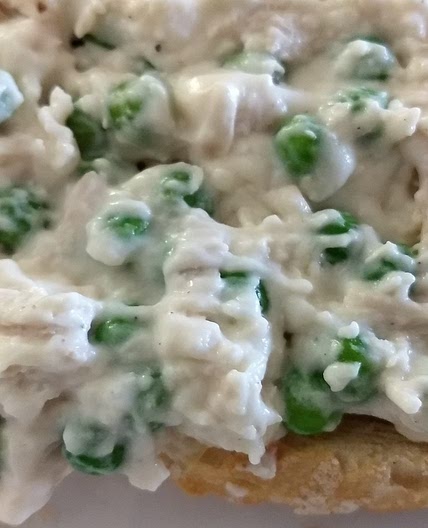 Creamed Chicken on Toast