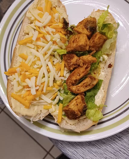Baja Chicken Torta