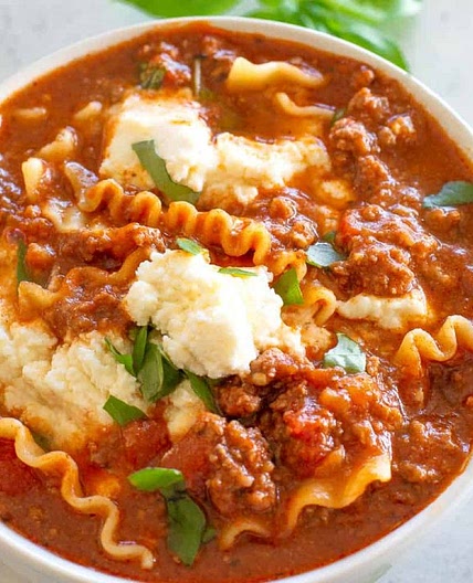 Lasagna Soup