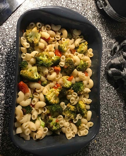 Grilled Pasta Salad