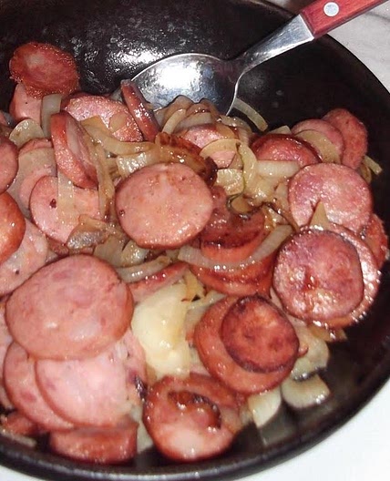 Receita de Linguiça na cachaça