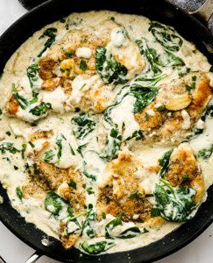 Creamy Spinach Chicken