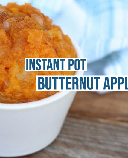 Instant Pot Butternut Apple Mash (Gluten Free, Paleo, AIP) — Kristina Risola