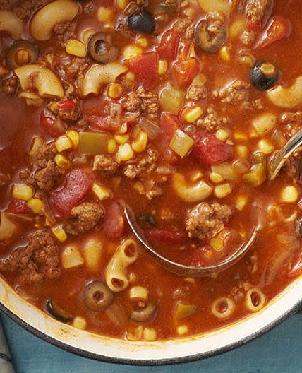 Chili-Mac Soup