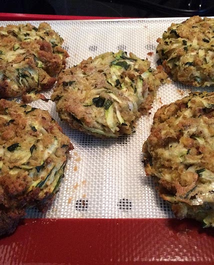 Baked Zucchini Cakes