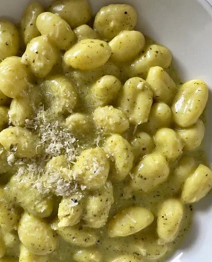 Green Pesto Gnocci