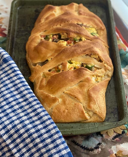 Ham Breakfast Braid