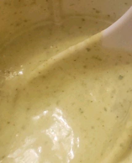 Amy's Cilantro Cream Sauce