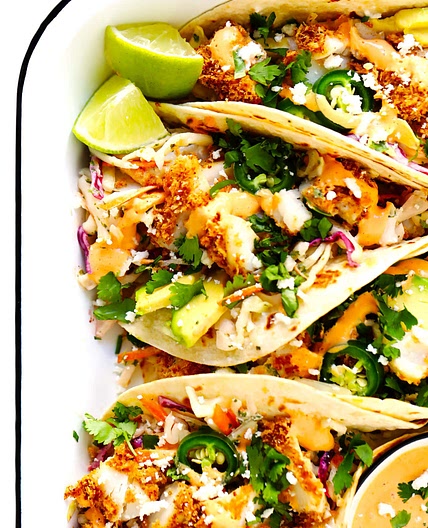 Crispy Baked Fish Tacos