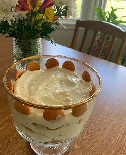 Uncooked Banana Pudding