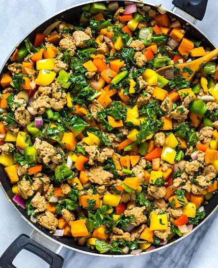 Sweet Potato Hash {Whole 30}