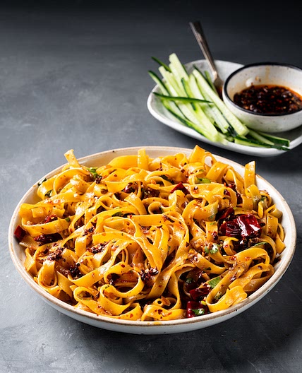 10-minute Spicy Chilli Garlic Oil Noodles