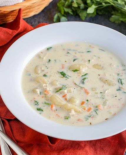 Instant Pot Chicken Gnocchi Soup