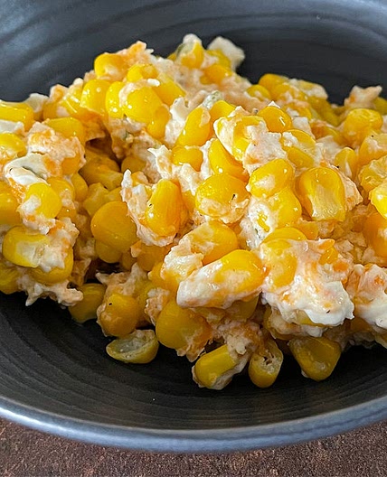 (FREEZER MEAL) Crock Pot Jalapeño Corn Casserole