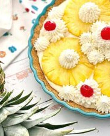 No Bake Pineapple Pie