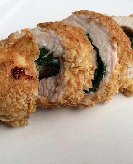Receita de Rolinho de frango recheado