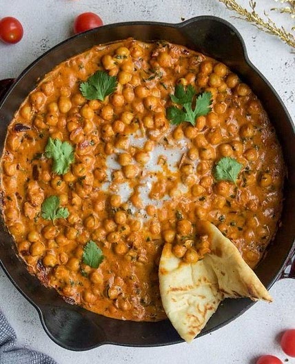Creamy Chickpea with Coconut Milk