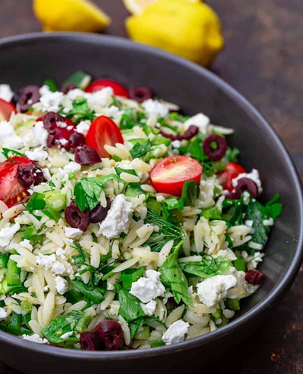 Mediterranean Orzo Salad
