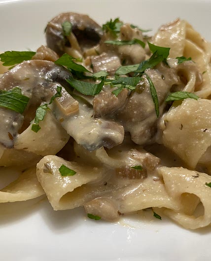 Mushroom Stroganoff
