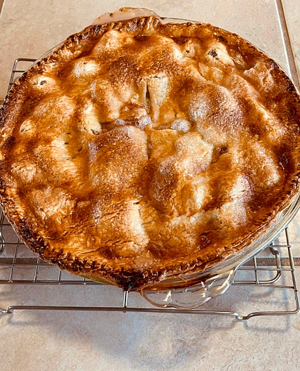 Fresh Rhubarb Pie