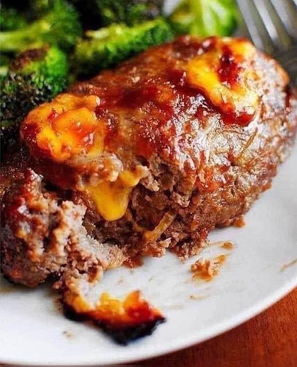 Mini BBQ Cheddar Meatloaf