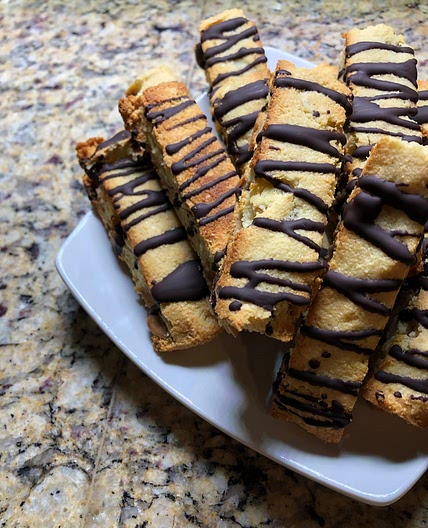 Almond Flour Biscotti 