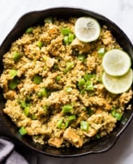 Low FODMAP Cilantro Lime Quinoa with Chicken