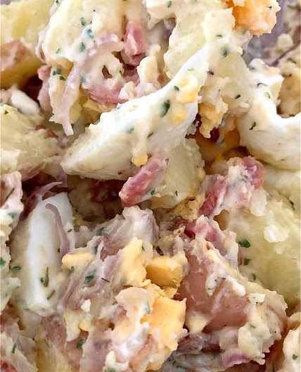 Homemade Creamy Potato Salad