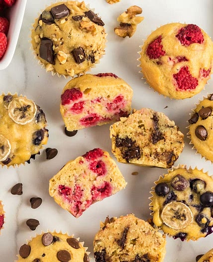 Healthy Breakfast Muffins (10 Flavors!)