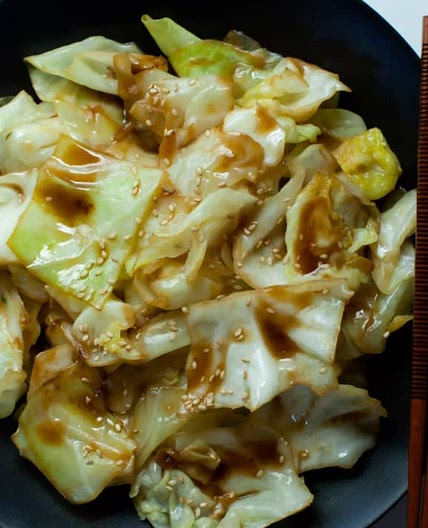 Soy Sauce Butter Cabbage