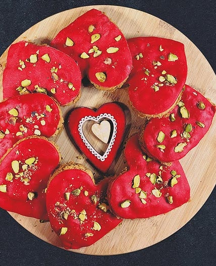 ❤️ Pistachio Cookies Recipe | Valentine's Day Special