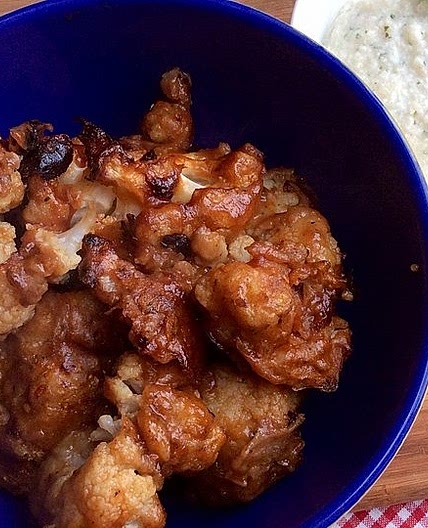 Vegane BBQ Hot Wings