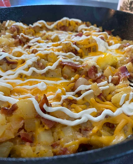 Loaded Potato Breakfast Casserole 
