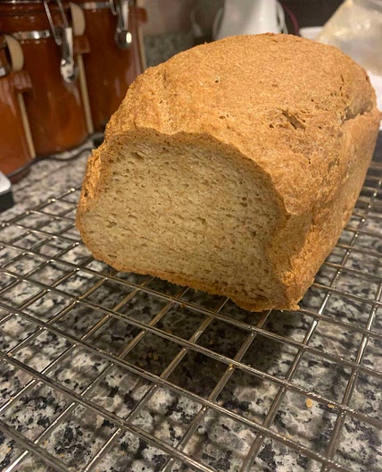 Homemade grain free bread