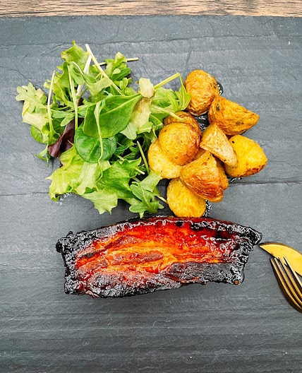 Honey Glazed Pork Belly