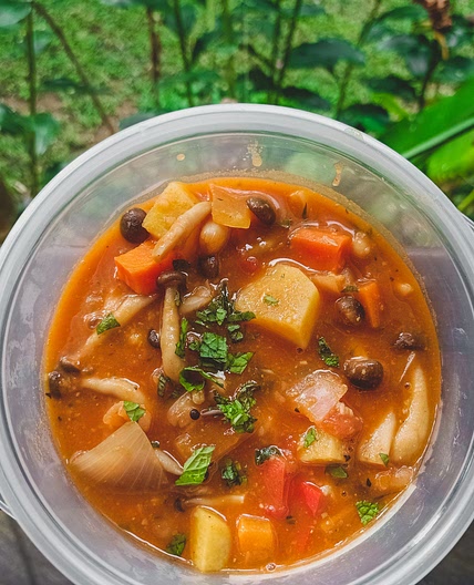Sweet Potato & White Bean Stew