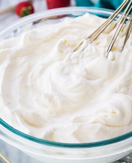 Homemade Whipped Cream Recipe
