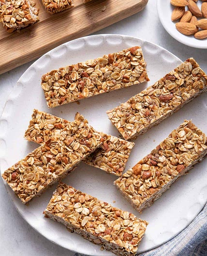 Honey Oat Granola Bars