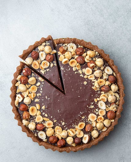 Chocolate Hazelnut Tart