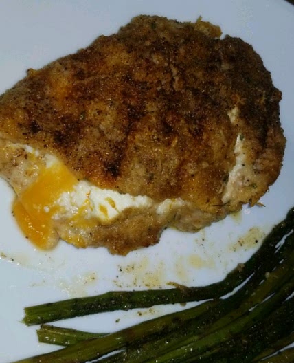 Garlic-Lemon Double Stuffed Chicken