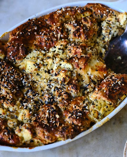 Everything Bagel Breakfast Casserole