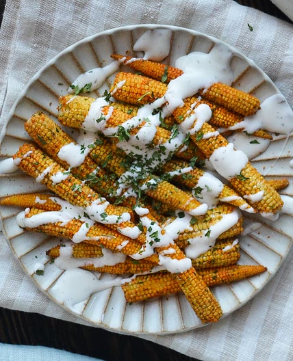 Crispy Airfryer Baby Corn Recipe