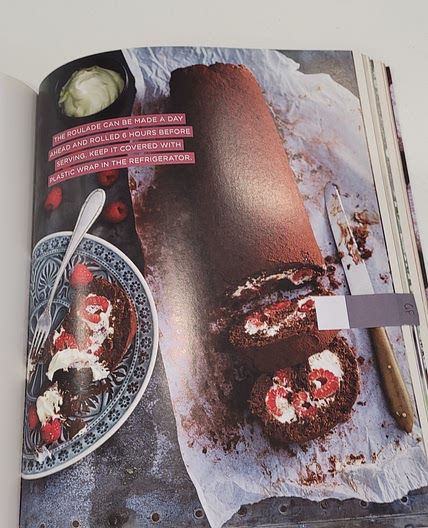 Rich Chocolate & Raspberry Roulade