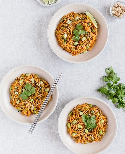 Sweet Potato “Noodle” Pad Thai