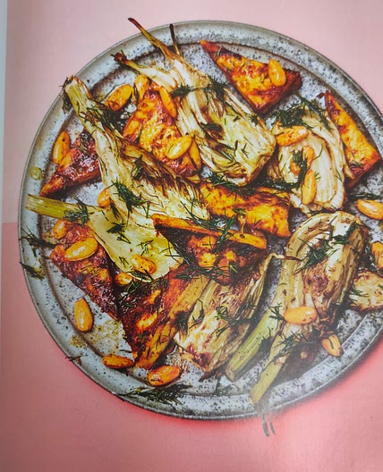 Charred paneer and fennel