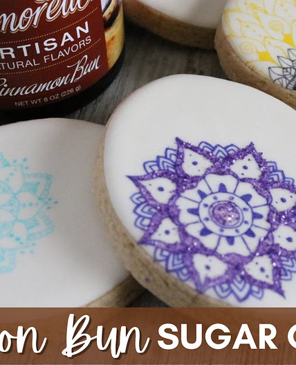 Cinnamon Bun Sugar Cookies