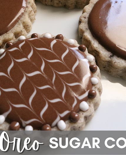 No Chill No Spread Oreo Sugar Cookies