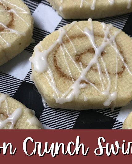Cinnamon Crunch Swirl Cookies