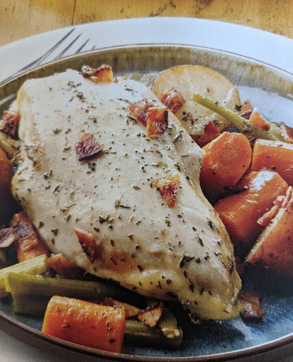 Slow cooker Sunday Chicken Supper