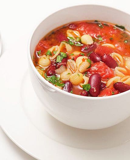 30-Minute Pasta and Kidney Bean Soup (Pasta e Fagioli) Recipe